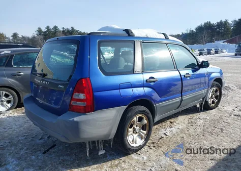 2004 Subaru Forester 2.5X z USA, uszkodzony, nr VIN JF1SG63664H732900